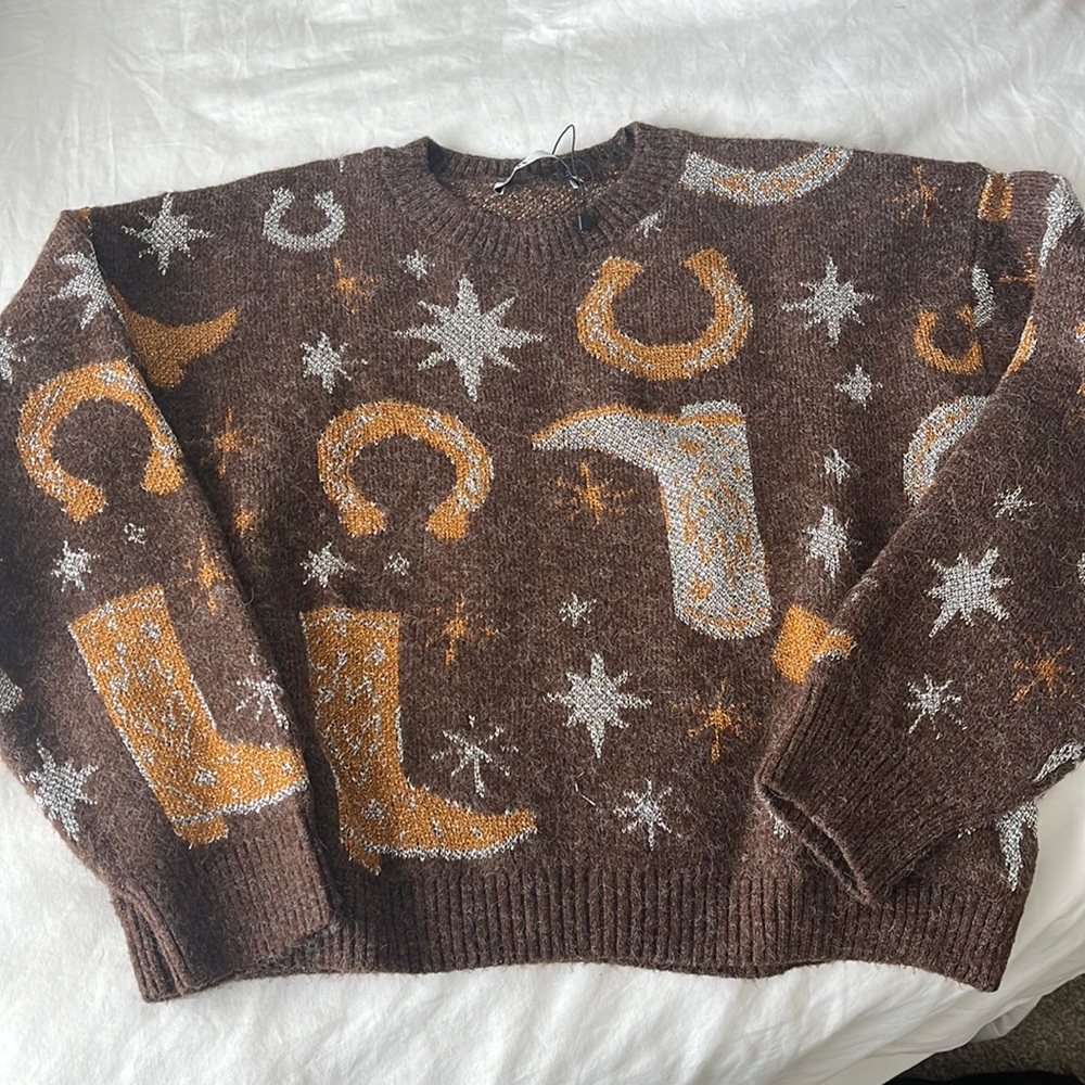 Zara long sleeve sweater, perfect condition. Size small
